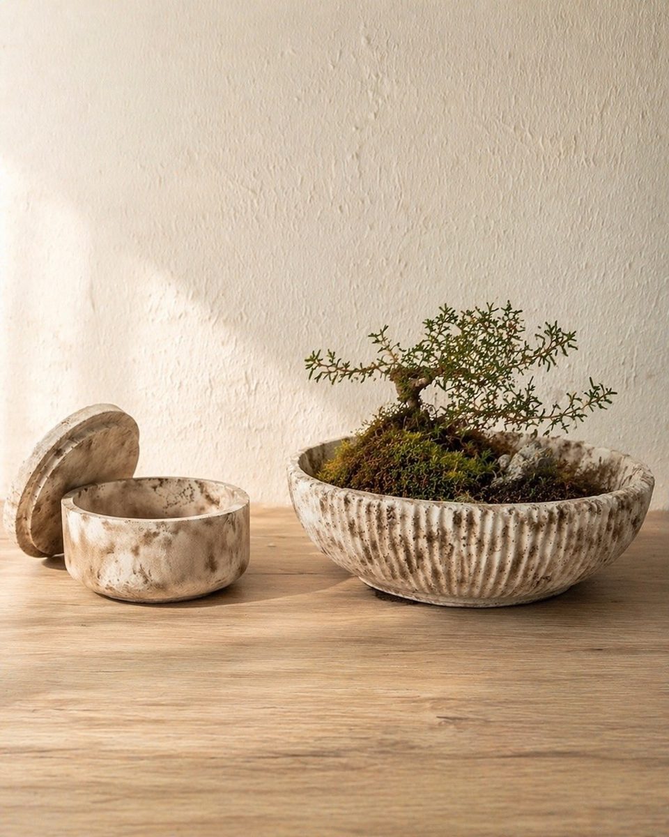 Cement Bowl Set — view 3