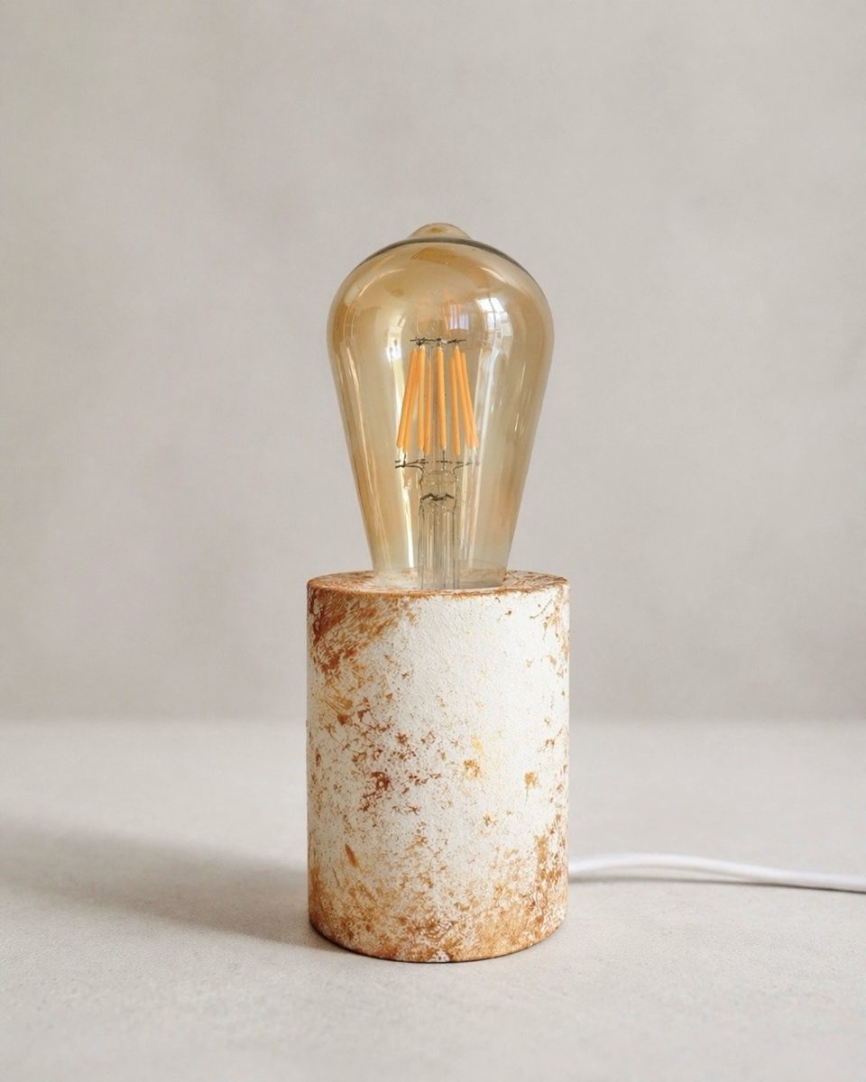 Cement Table Lamp — view 4