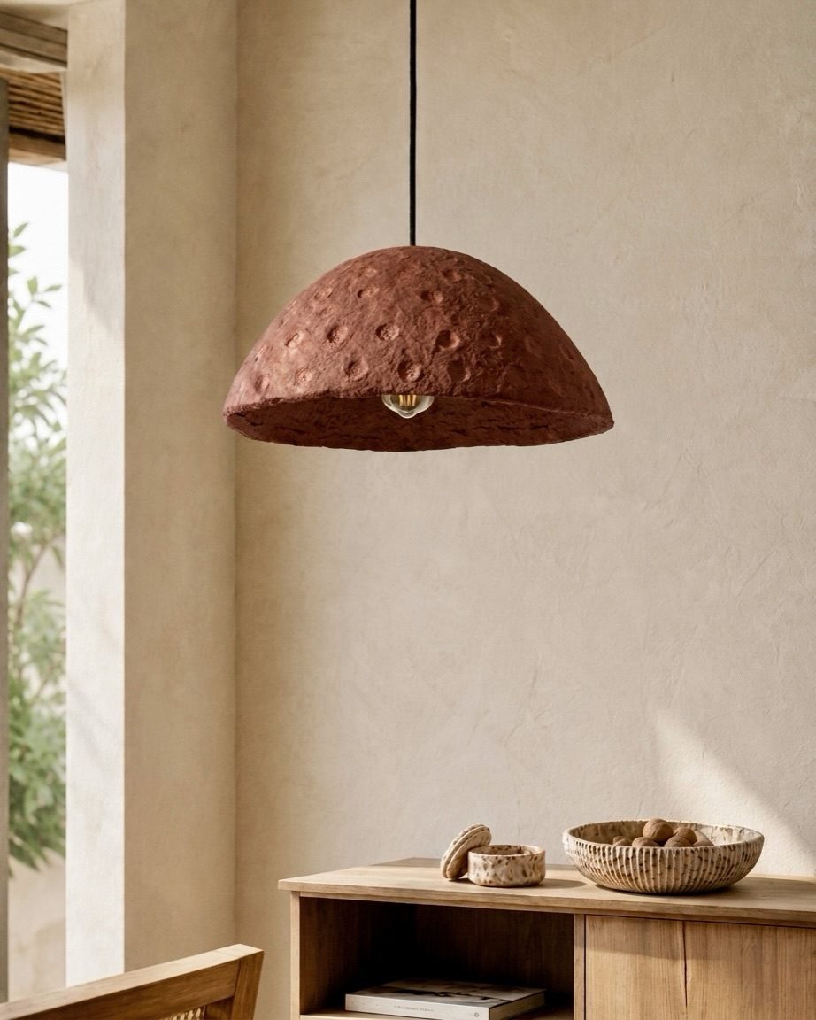 Terracotta Dome Pendant