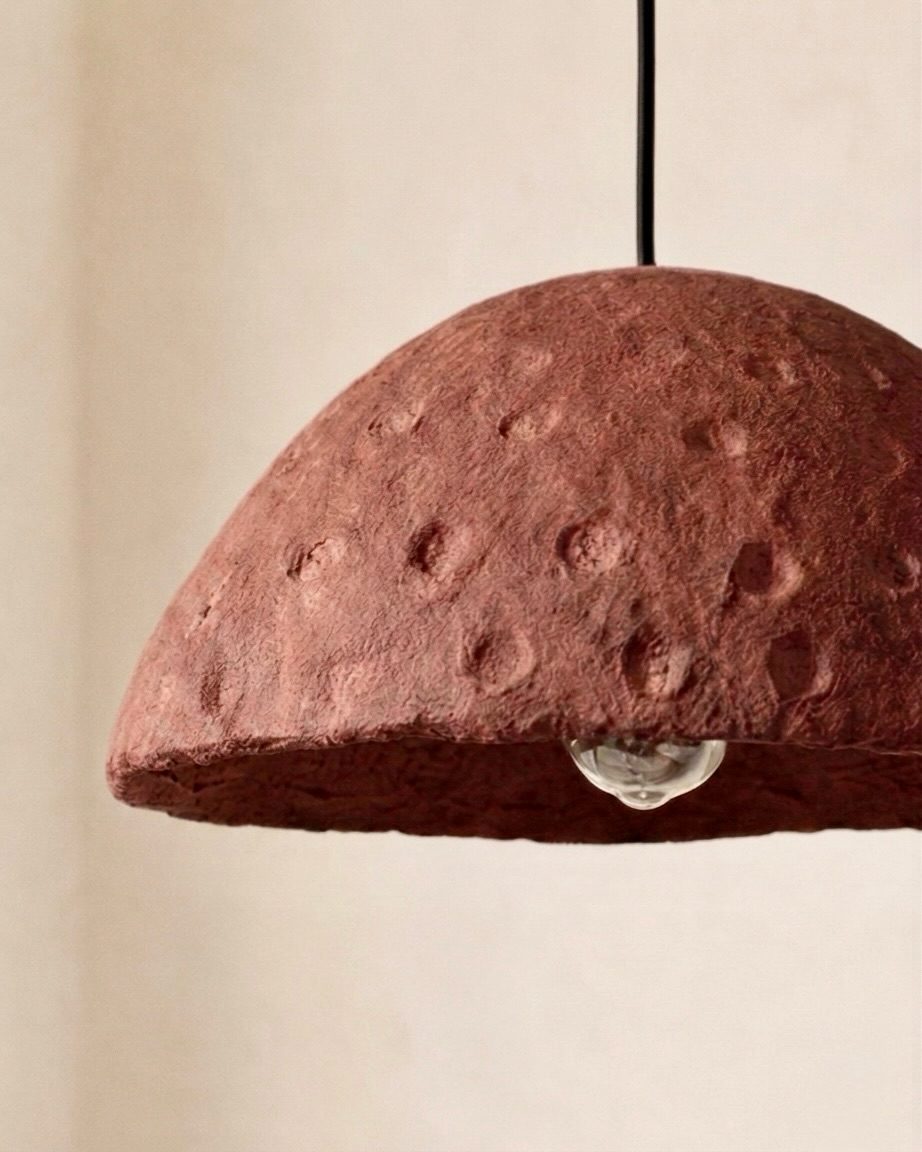 Terracotta Dome Pendant — view 2
