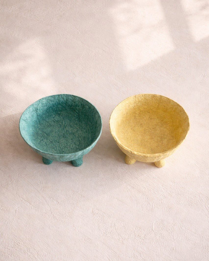 Colorful Papier Mache Bowls — view 4