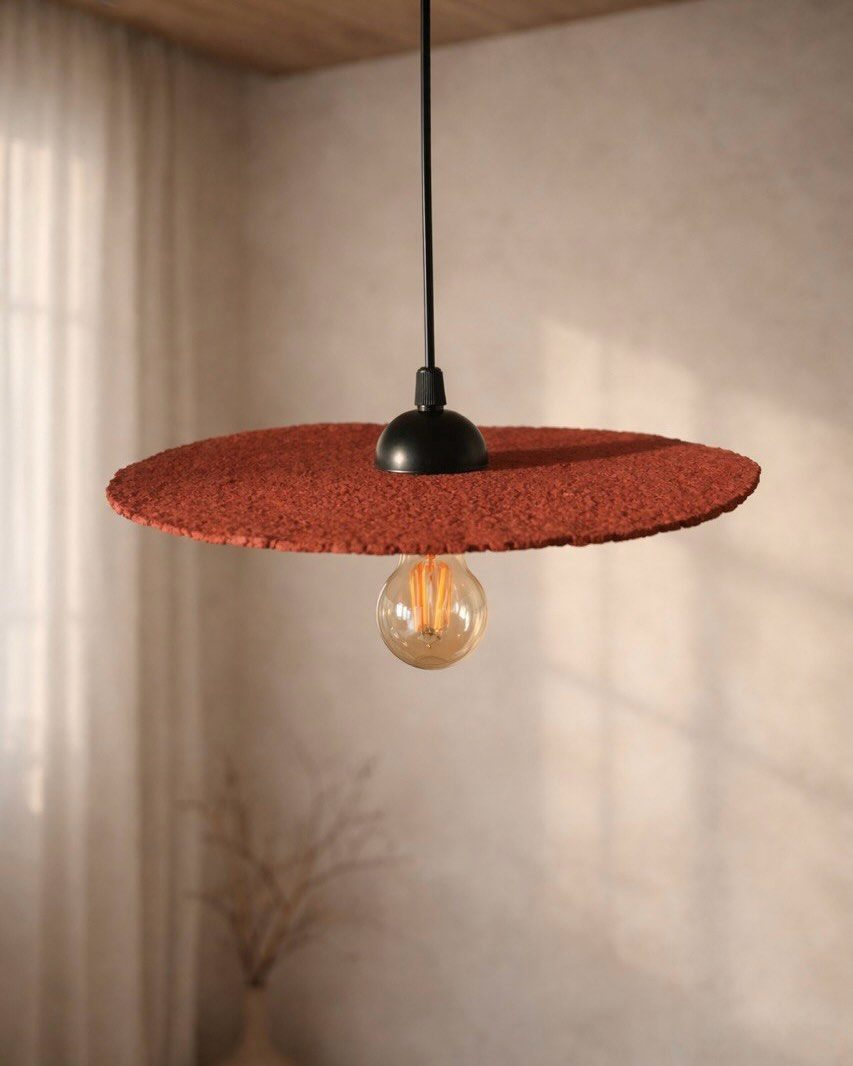 Disc-Shaped Pendant Lamp — view 2
