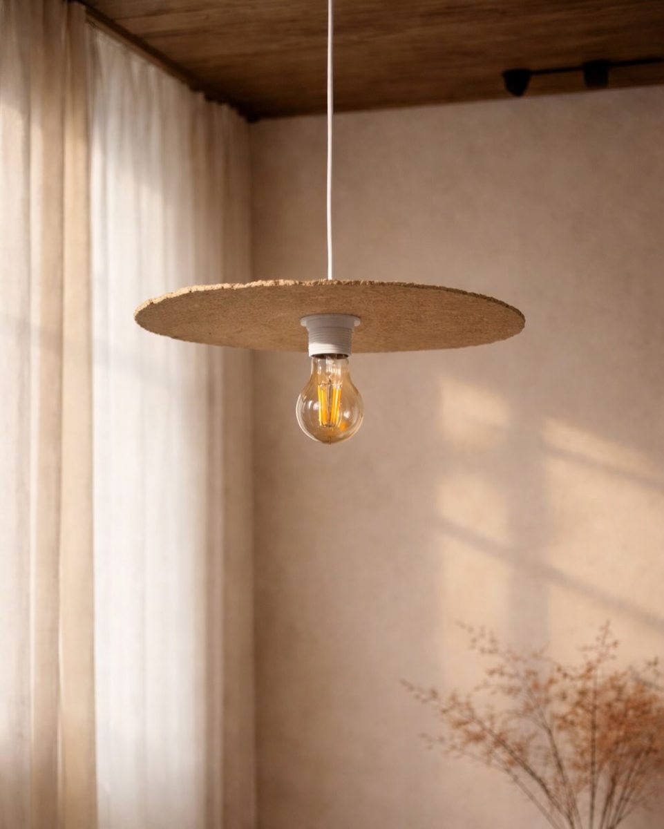 Disc-Shaped Pendant Lamp — view 3