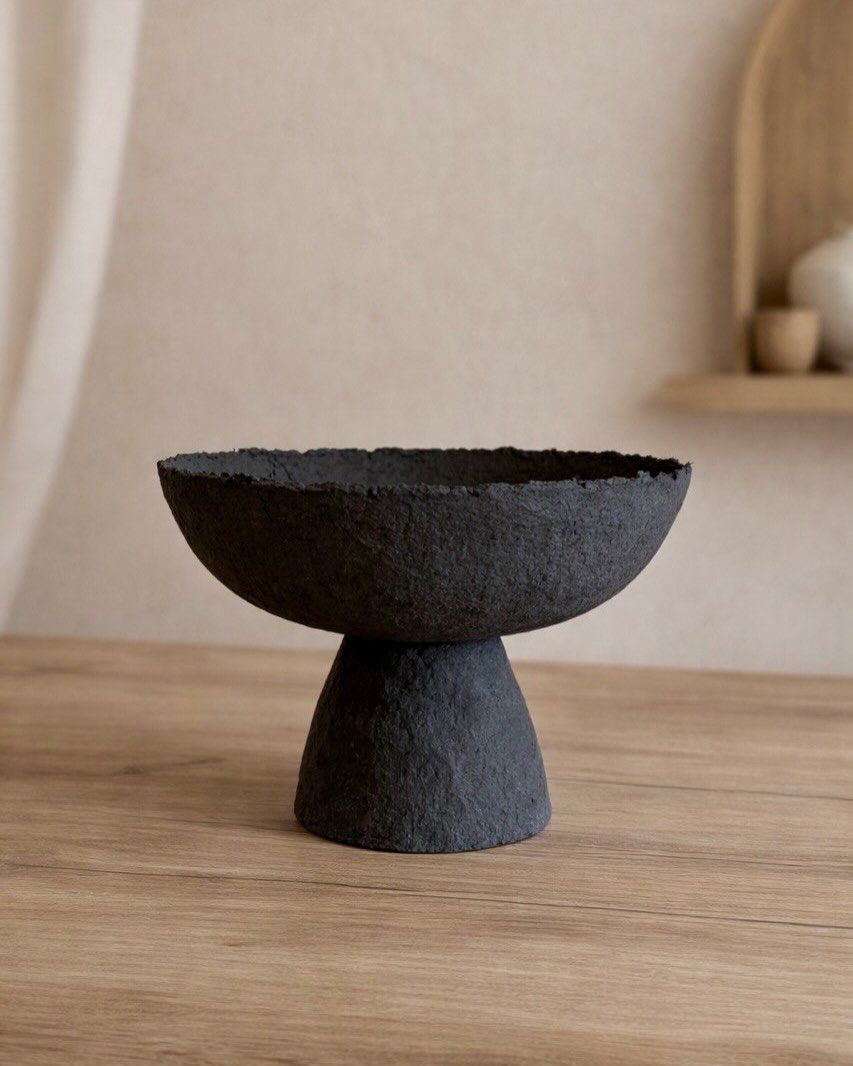 Black Bowl & Vase Set — view 2