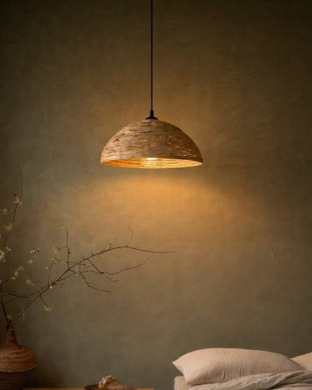 Raffia Pendant Light — view 3