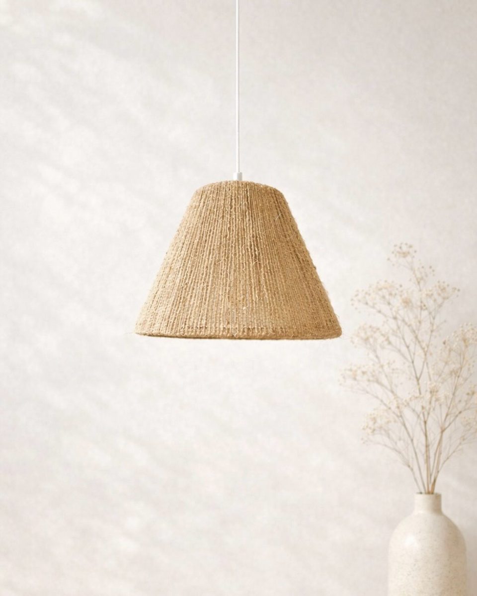 Linen Pendant Lamp — view 4