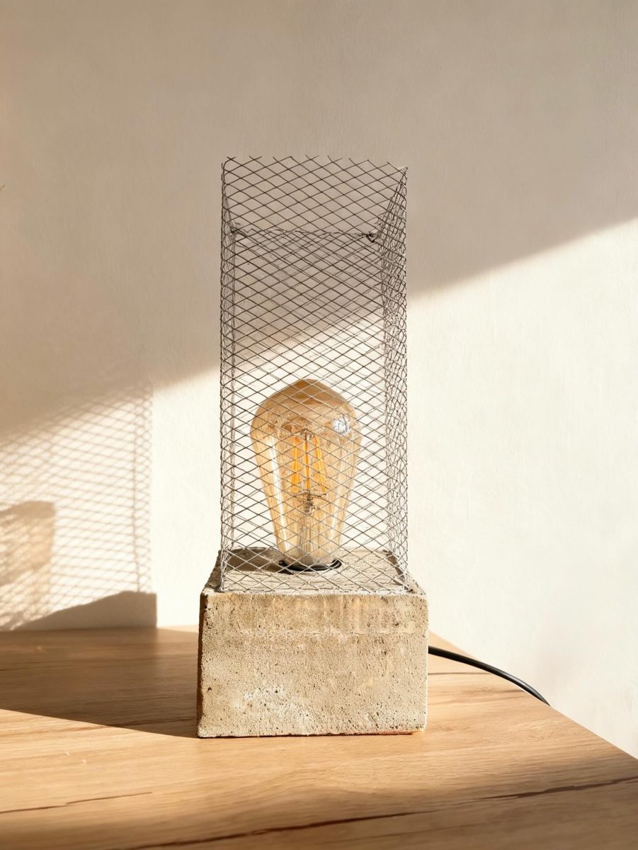 Cement Lantern Lamp — view 2
