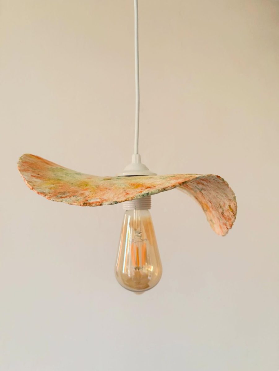 Wave-Edge Pendant Lamp — view 2