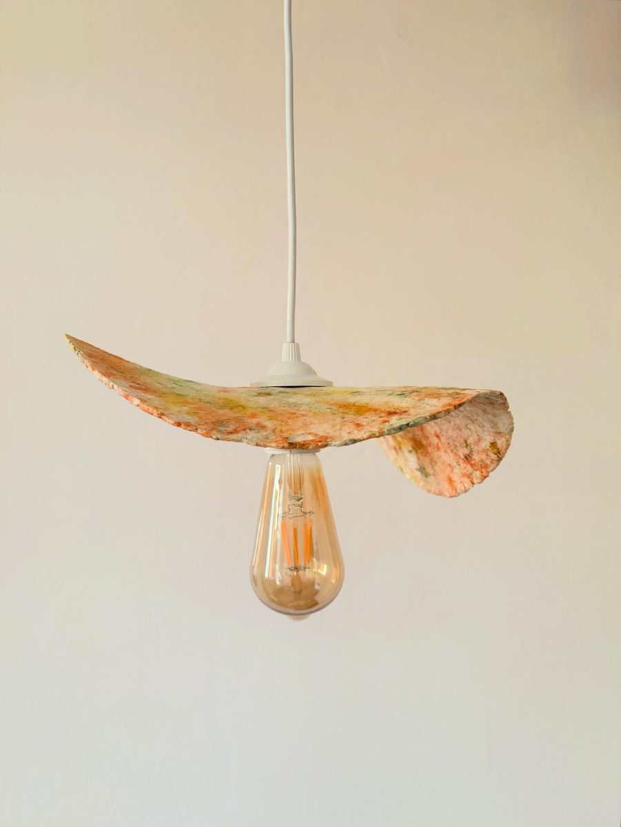 Wave-Edge Pendant Lamp — view 3