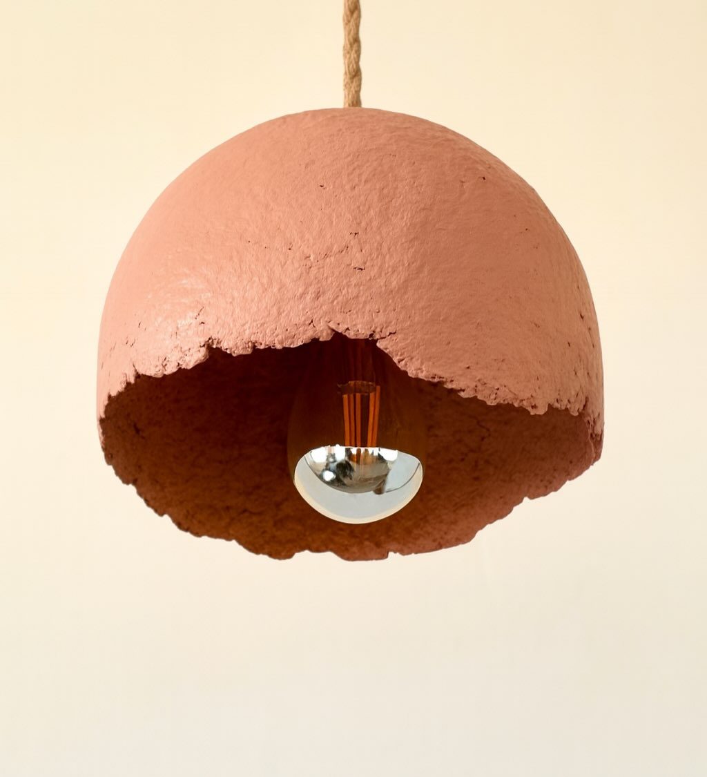 Scalloped Dome Pendant — view 3