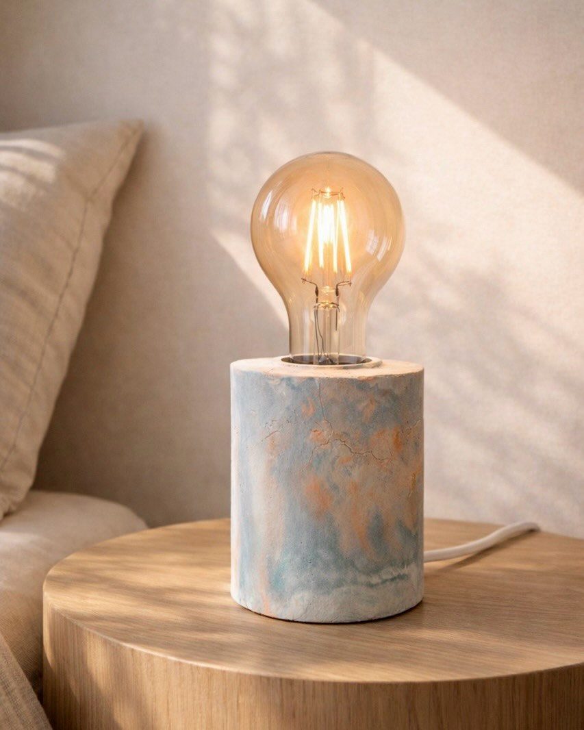 Cement Table Lamp — view 3