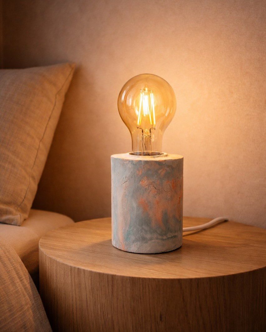 Cement Table Lamp — view 4