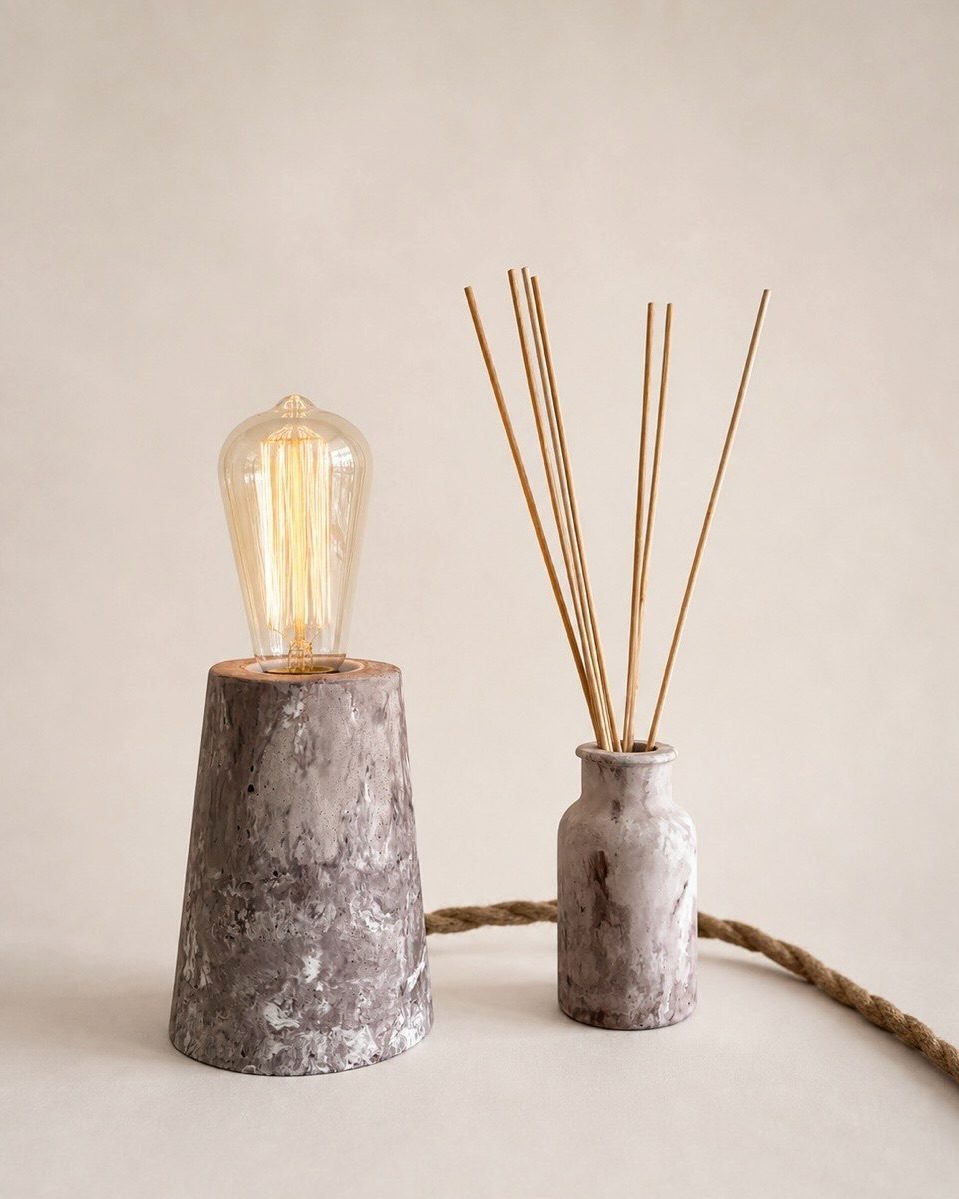 Concrete Lamp & Diffuser
